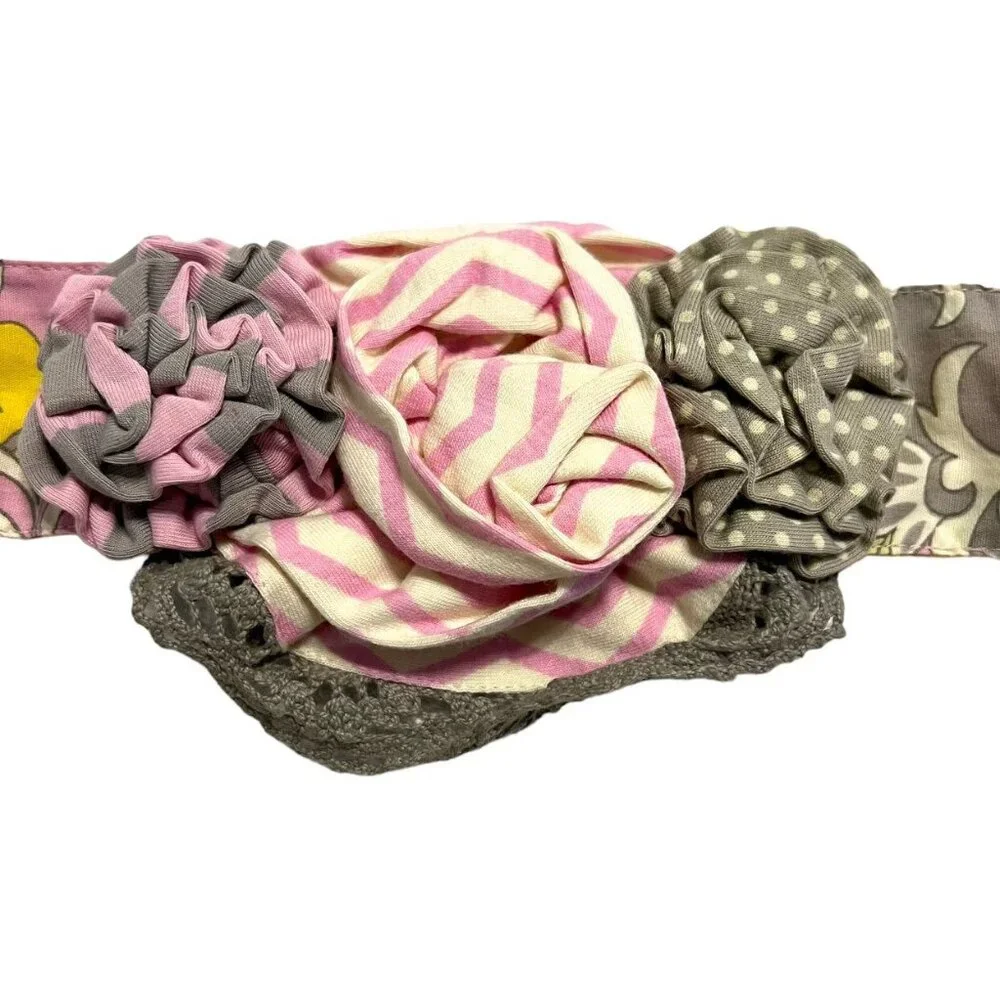 NEW Mustard Pie Alice Wrap Headband Sweet Pink